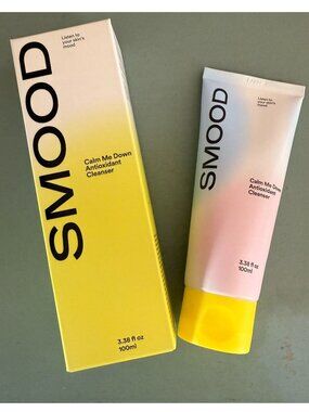 Smood Calm Me Down Antioxidant Cleanser Cream to Foam Glow Formula